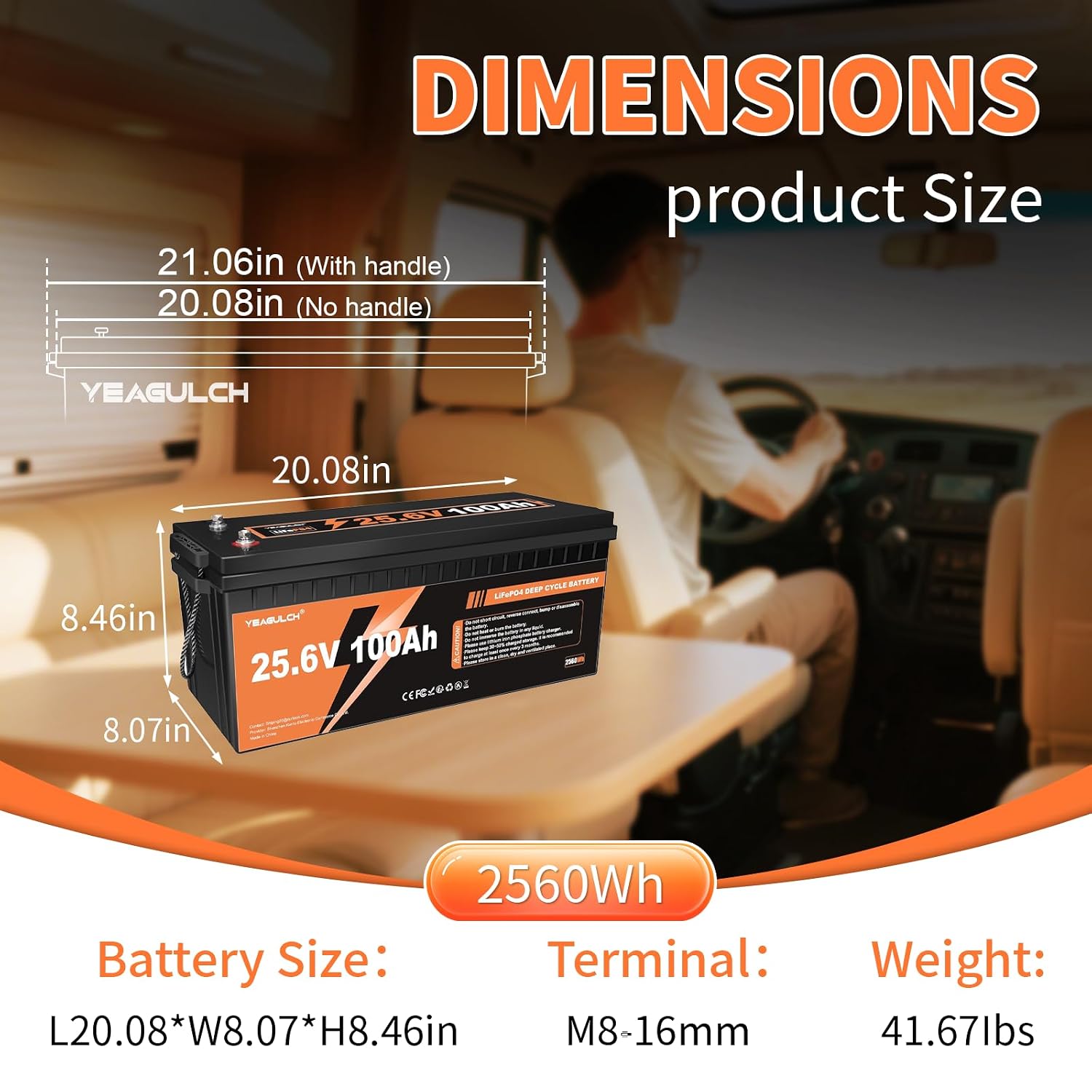 Литиевая батарея LiFePO4 24В 1 – обзор и цена Lithium Battery 100Ah